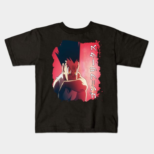 GON RAGE Kids T-Shirt by ogami